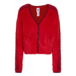 Adidas Originals Kardigan FW25 Uusaasta Valmistatud Lahtine Kootud Spordipusa Pikkade Varrukatega Naistele kardiganid KT-3171 XL