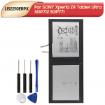 Laetav liitiumaku SONY Xperia Z4 Tableti Ultra SGP712 SGP771 jaoks LIS2210ERPX Tabletiaku 6000mAh