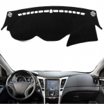 Hyundai Sonata 2010 2011 2012 2013 2014 YF Armatuurlaua kate Matt Libisemisvastane P&auml;ikesekaitse Vaiba kaitse Autotarvikud Black(Black Edge)