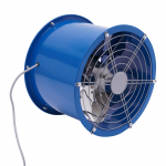 16 Plahvatuskindel aksiaalventilaator - 1,5 hj IP55 Alumiiniumist ventilatsioonipuhur tehaste t&ouml;&ouml;kodade jaoks, 3800CFM kanaliventilaator s&auml;demevaba mootoriga sinine