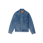 Levis Relaxed American Vintage T&ouml;&ouml;riietuse stiilis Vabaaja Indigosinine Denim Jakk Unisex jakid A7632-0018 XL