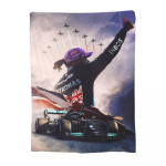 Glory_Lewis Hamilton_Art - F1 2024 Tekk Flanell &Uuml;lipehme Diivanipadi Tekid Diivanile Voodipesu Reisimiseks Tekikatted 30x40in