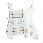 Vastupidav kaitsekate (pickguard) elektrikitarridele - Kiire paigaldus, usaldusv&auml;&auml;rne asenduskomponent White