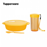 Tupperware 3-osaline mikrolaineahju l&otilde;unakarbi komplekt