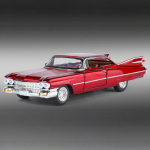 1:32 Cadillac Eldorado Biarritz Klassikaline Retroauto Sulamist Metallist Valatud Mudelauto Heli ja Valgusega T&otilde;mba Tagasi Kollektsioon Hobi punane