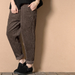 Fashion Plus Size elastne v&ouml;&ouml;koht velvetist taskup&uuml;ksid, pikad p&uuml;ksid M kohv