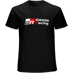 M&Auml;RKUS Gr Gazoo Racing Jaapan Sportauto Tuuneri Logo Puuvillane T-s&auml;rk Moodne O-kaelusega Meestele Must S