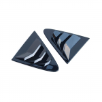 Carbon fiber color Rear Quarter Panel Window Side Louvers Vent fit for Toyota Corolla Sedan must