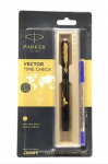 @ Parker Vector Time Check Rullikuga Sinine Pastapliiats 64g Zr-8045-60%Soodsam