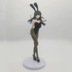 24cm Mai Sakurajima K&uuml;&uuml;likut&uuml;druk Senpai Seksikas Anime Kuju Rascal Does Not Dream of Bunny Girl Senpai Tegevuskuju Mudel Nukk M&auml;nguasjad No Box gray