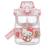 Uisutaja k&otilde;rremahuti Sanrio Hello pudelile, 1,2L (1200 ml), Plastik, H&uuml;dratsioon, T&uuml;drukud, Kiisu, PSHP12-A