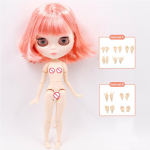 ICY DBS Blythe Nukk Liigendkeha 30CM BJD M&auml;nguasi Valge L&auml;ikiv N&auml;gu ja Matt N&auml;gu Lisak&auml;tega AB ja Paneel 1/6 DIY Moenukk 30cm height