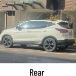 Nissan Qashqai Tagaspoileri Modifitseerimine: Puurimiseta v&auml;rvitud difuusor ja stabilisaatoritiib. gray