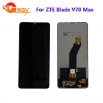 LCD-ekraani ja digiteerija t&auml;ielik koostis ZTE Blade V70 MAX jaoks