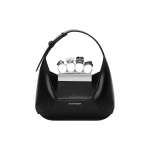 Alexander McQueen The Jewelled Hobo Mini Koti Must Naiste &Uuml;lemine k&auml;epide 731136-DYTAB-1000 Basic Set (Bag+Dust Bag)