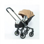 Kokkupandav multifunktsionaalne 4-&uuml;hes k&auml;ru koos turvah&auml;lli ja vankriga. Kaasaskantav beebi. KAKI khaki