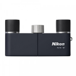 Nikon Yu 4x10D CF Roof 4x10mm tumesinine binokkel, prisma, ava, (Valmistatud Jaapanis)