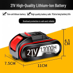 Lingyang 21V juhtmeta elektritrell ja kruvikeeraja CN pistikuga (adapter kaasas)