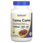 Nutricost, camu camu, 1000 mg, 120 kapslit (500 mg kapsli kohta)