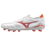 Morelia Neo Mizuno 4 Beta Valmistatud Jaapanis 'Super White Pearl Red' P1GA244060 38.5