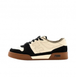 Fendi Match Nahast Tennised Meeste MustValge 41
