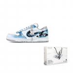 Nike Suured Kulumiskindlad Libisemiskindlad Madalad Rula Kingad Meeste Valge Sinine 355152-106() 39
