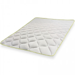 The White Stone Surmatelas Rafra&icirc;chissant avec &Eacute;lastiques | Correcteur de Matelas avec Technologie Cooler et Propri&eacute;t&eacute;s Orthop&eacute;diques | Hauteur 4 cm 80 x 190 cm