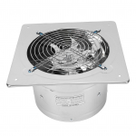 K&ouml;&ouml;gikubu Seinale Paigaldatav 8 tolli 850m&sup3;Celsiush Roostevabast Terasest Ventilaator Tagasil&ouml;&ouml;giklapiga Vannituppa Poodi Garaaži