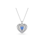 Swarovski Idyllia Hyperbola S&uuml;damekujuline Ripats Kuupmeetriline Tsirkoonium Roodiumiga Pinnatud Kaelakee Naiste kaelakee H&otilde;be 5680403 Shopping Bag