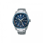 Seiko 100M Veekindel Automaatne Mehaaniline Liikumine Roostevabast Terasest K&auml;ekell 42,2 mm Sinine Ketas Meeste Kellad SARF001 Silver Strap