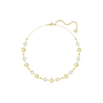 Swarovski Oliiv Helendav Luksuslik V&otilde;luv Lilleline Metallist Kaelakee Naiste kaelakee 5460987 Gold,F