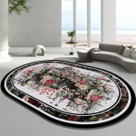 Ovaalne Moodne Vaip 200x300 Suured Pestavad Vaibad Elutuppa Magamistuppa Libisemiskindlad P&otilde;randamatid R&otilde;du Lounge Decor 60x160cm 23.6x63in gray