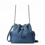Tory Burch Charlie Reguleeritav Eemaldatav &Otilde;larihm Denimist &Otilde;lakott Naiste &otilde;lakott Sinine 183603-400 Basic Set (Bag+Dust Bag)