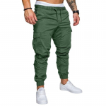 Meeste vabaaja p&uuml;ksid Hip Hop Harem Jooksup&uuml;ksid Meeste P&uuml;ksid Meeste Jooksup&uuml;ksid Solid Multi-Pocket K&uuml;mme v&auml;rvi p&uuml;ksid dressip&uuml;ksid 3XL