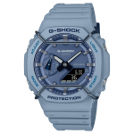 Casio G-SHOCK Meeste Vaik 200M Veekindel Analoog P&otilde;rutuskindel Kvartsikell GA-2100PT-2A sinine