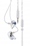 VGP Gold Moondrop Blessing 3 HIFI-pistiku disain [2023 auhind] K&otilde;rvasisesed k&otilde;rvaklapid, juhtmega, 2DD+4BA h&uuml;briid, 3,5 mm pistik, 0,78 mm 2-pin