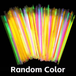 100 tk/karp Fluorestseeruv helendav pulk Lastele Helendab pimedas S&uuml;nnip&auml;evapeo tarvikud Halloween J&otilde;ulud DIY K&auml;ev&otilde;ru Dekoratsioon Kingitus