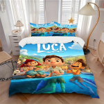 3 tk Luca Disney 1 Tekikott+2 Padjap&uuml;&uuml;ri, Padjad ei kuulu komplekti, Masinpestav, Aastaringselt kasutatav, Teismeliste ja T&auml;iskasvanute Toad122 135x200cm