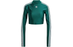 adidas originals Adicolor 3-triibuline l&uuml;hike pikkade varrukatega t-s&auml;rk Roheline IR8136 XS