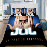 Tekikate Rapper JuL C'est Pas Padjap&uuml;&uuml;r Voodipesu Des Lol Komplekt T&auml;iskasvanud PoissT&uuml;druk Magamistoa Kaunistus &Uuml;he Kahekohaline Suur Suurus Voodi 135x200cm
