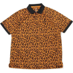 Jordan Dri-FIT Sport Logo Tikitud Kogu Pind Leopardimustriga Vabaaja L&uuml;hikeste Varrukatega Polo S&auml;rk Meeste Polo S&auml;rgid K&otilde;rbekollane FN5852-754 M