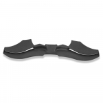 MT-09 MT09 SP MT09 2021 2022 2023 Mootorratta Downforce Naked Esipoolerid Winglet Aerod&uuml;naamiline Tiib Eesmise Spoileri Komplekt must