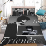 S-Sombr Laulja Tekikott Komplekt Kodu Stiilis Voodipesu Pehme Pesu Puuvillane Voodi 3 Osaline Komplekt &Uuml;li&otilde;pilaste &Uuml;hiselamu Kingitus EU Single(135x200cm)
