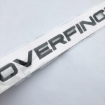 Auto ABS-kroomitud kleebised Land Rover Range Rover Overfinch I322 Discovery kapoti ja pagasiruumi t&auml;hed, logo, embleemid Gloss black