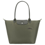 Longchamp Le Pliage Green 31 &Ouml;koloogiliselt S&otilde;bralik L&otilde;uendist T&otilde;mblukuga K&auml;ekott Naiste T&otilde;mblukuga K&auml;ekott Metsaroheline 1899919479 Shopping Bag Set(Basic Set+Shopping Bag) gray