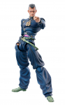 Medicos Entertainment Super Action Statue Bizarre Adventure Osa 150mm PVC ABS Nailon V&auml;rvitud Tegevuskuju JoJo 4  Okuyasu Nijimura Umbes. & &