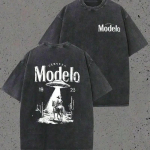 Mudel UFO Cowboy Graafiline S&auml;rk Cerveza Modelo Kirjatr&uuml;kiga S