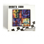 Infinity Cube Fidget Cube M&auml;nguasi Galaktika Kosmose Maagia Pusle Flip Cube Fidget S&otilde;rmem&auml;nguasjad &Auml;revuse leevendamine t&auml;iskasvanutele Lastele ADHD stress