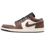 Air Jordan 1 Low Palomino Phantom Unisex tossud Pruun Seil Must 553558-200 42.5