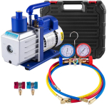 SIHAO Vaakumpump 1,8-4,8 CFM manomeetritega AC k&uuml;lmaaine HVAC k&uuml;lmutus